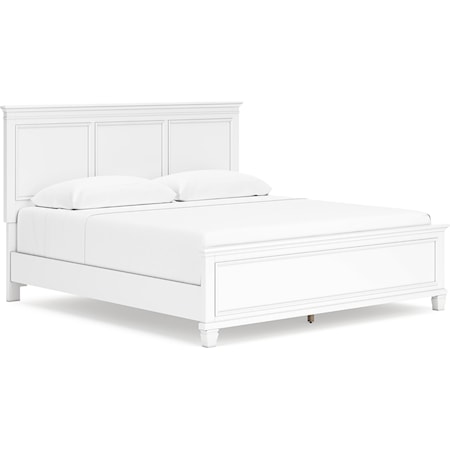 King Panel Bed