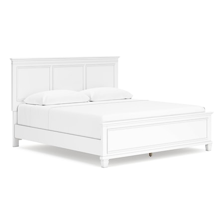 King Panel Bed