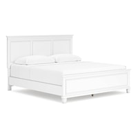 King Panel Bed