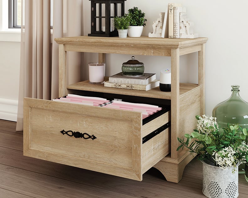 Wooden Lateral File Cabinet