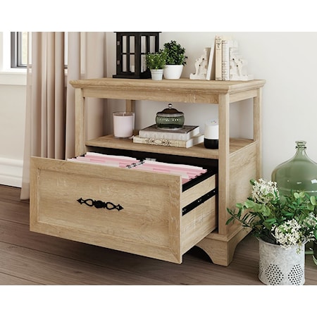 Wooden Lateral File Cabinet