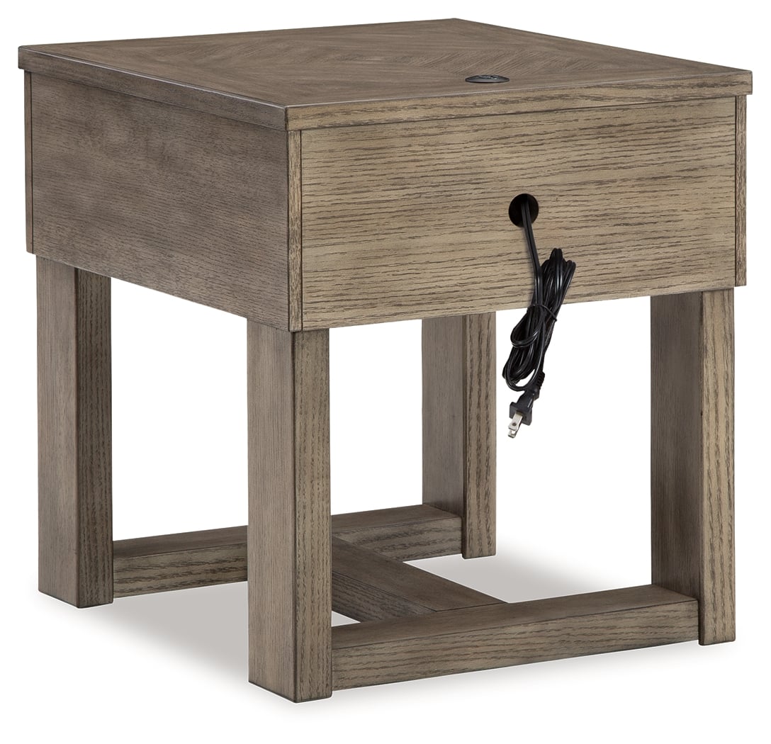 Signature Design by Ashley Loyaska Rectangular End Table