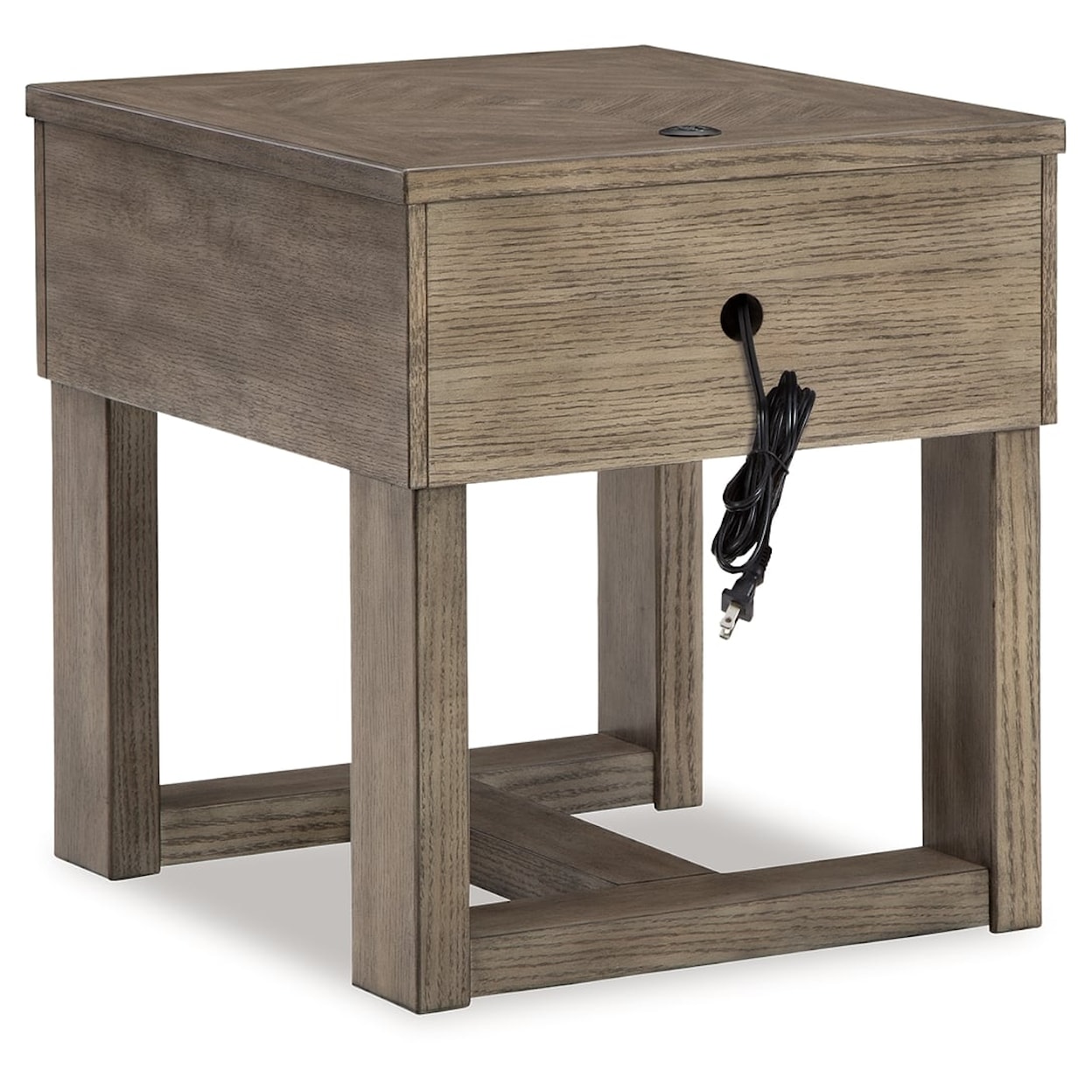 Signature Design by Ashley Loyaska Rectangular End Table