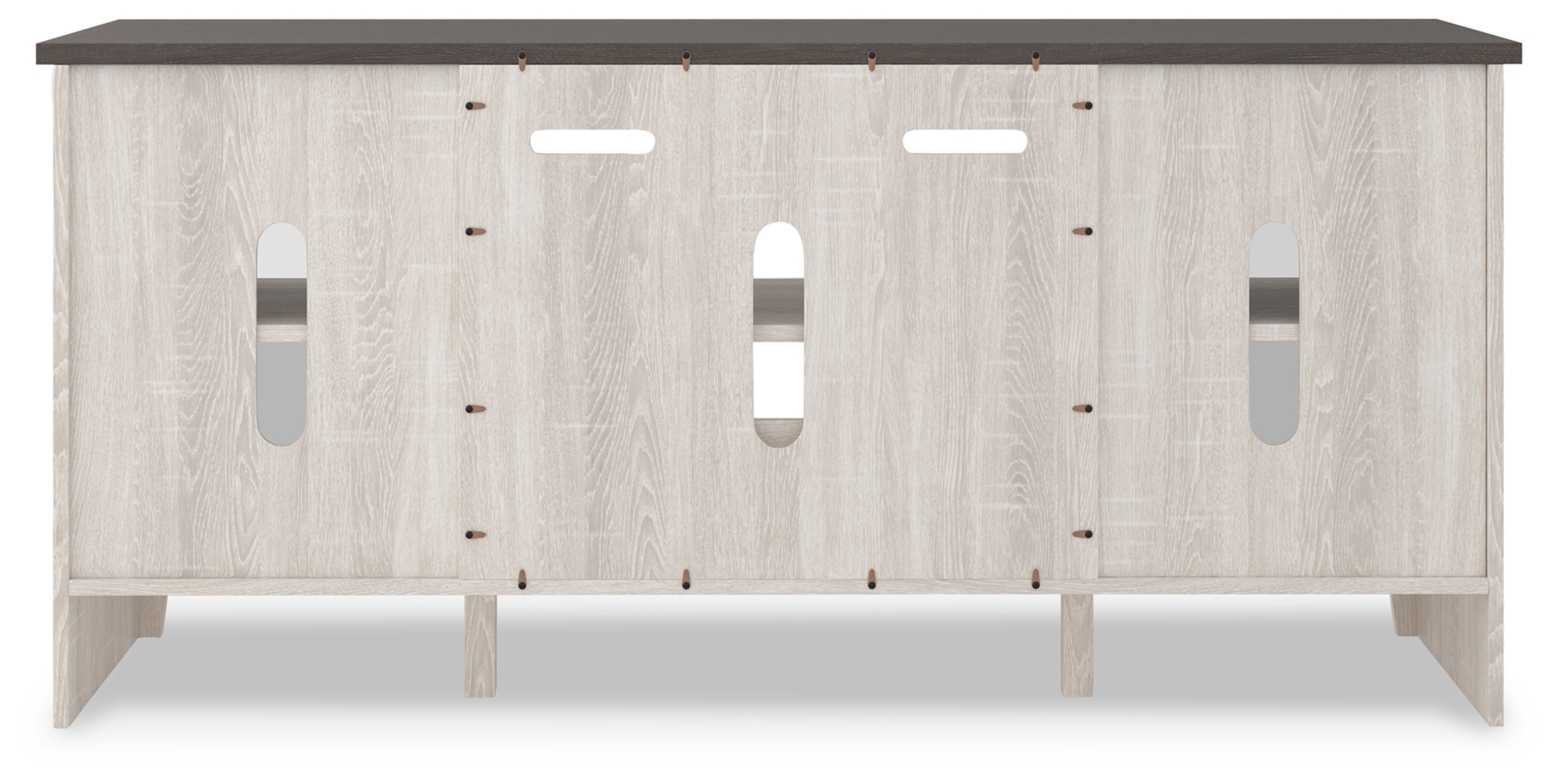 Signature Design Dorrinson Lg TV Stand W/ Fireplace Option