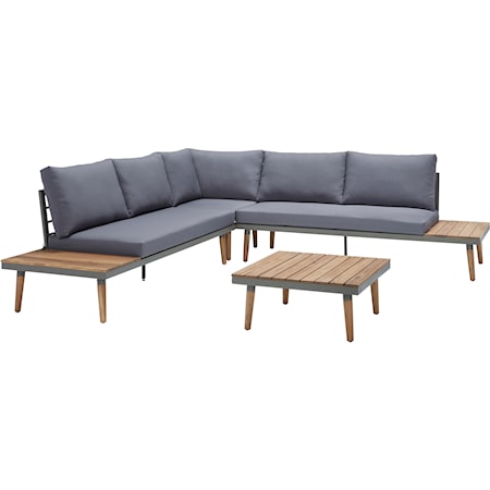 Mid-Century Modern Outdoor Sectional
