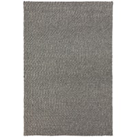 5' x 7'6" Pewter Rectangle Rug