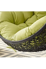 Modway Encase Encase Outdoor Patio Rattan Swing Chair