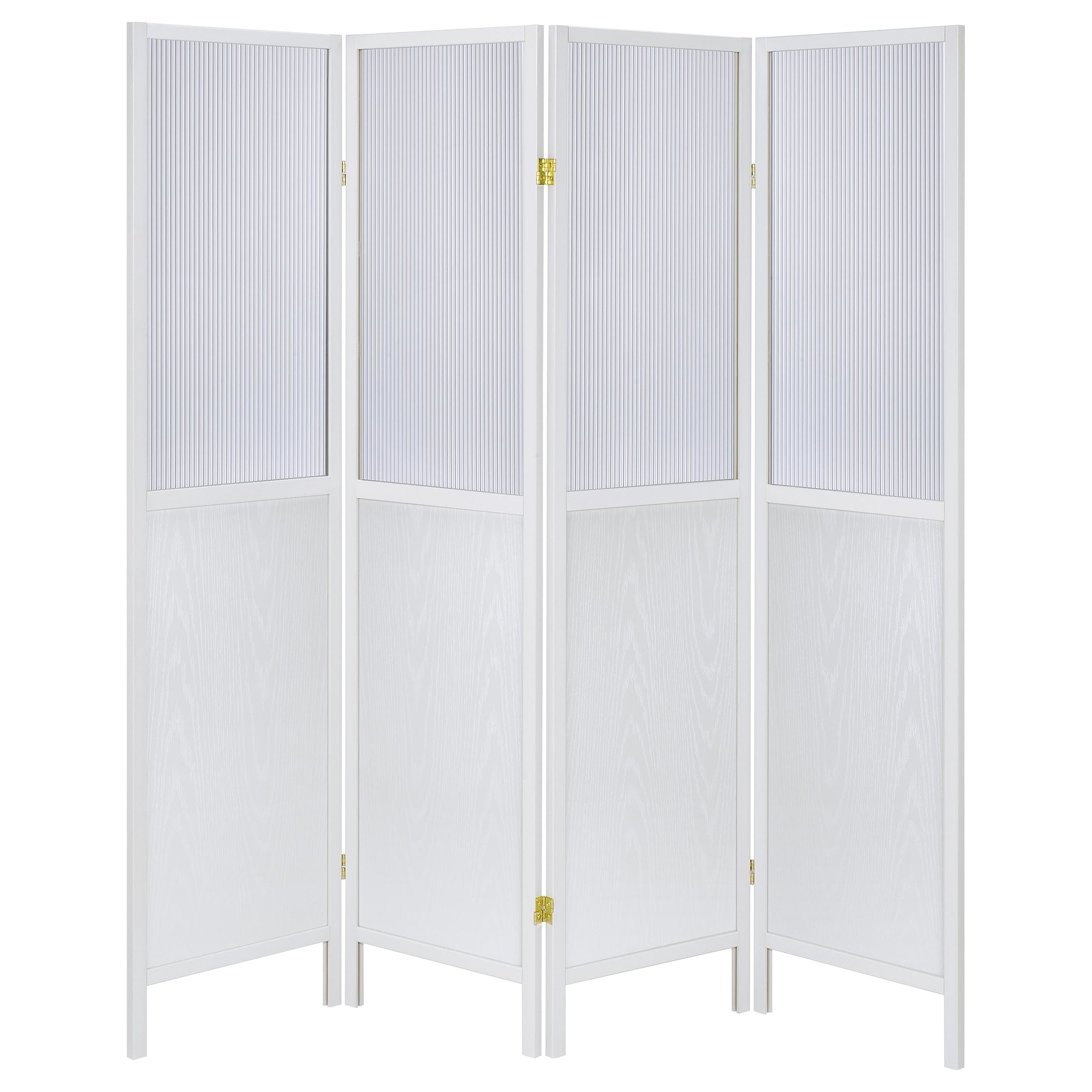Coaster Mattison 4-Panel Room Divider Folding Shoji Screen