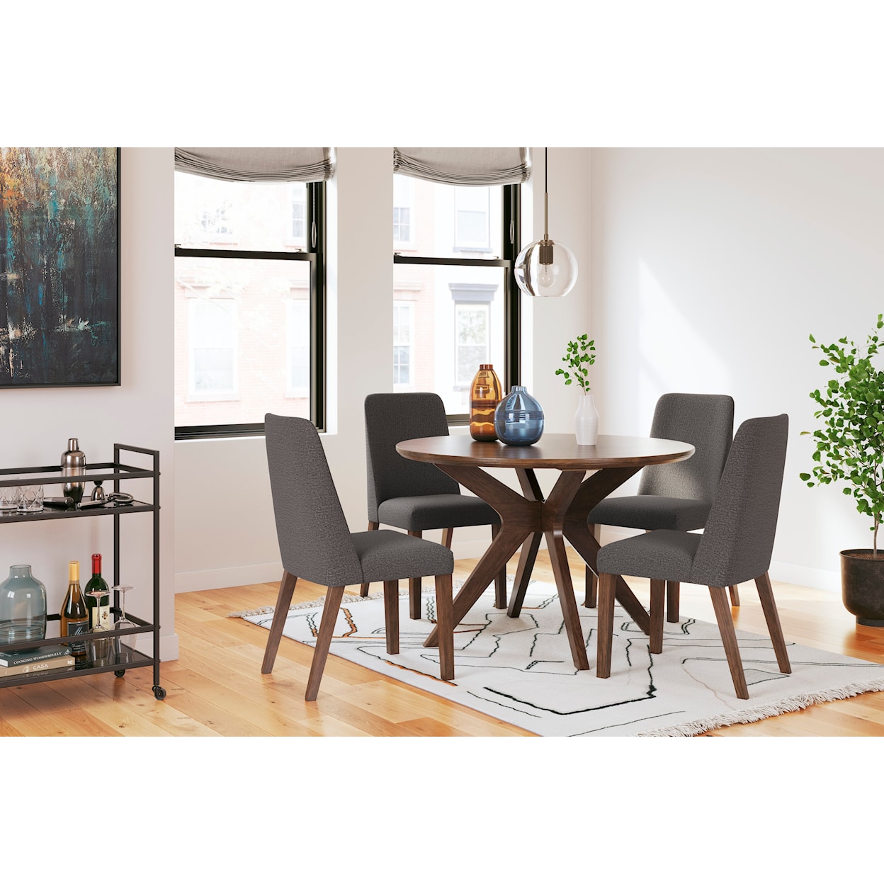 Signature Design by Ashley Lyncott 5-Piece Dining Set