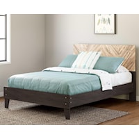 Full Panel Platform Bed