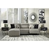 Benchcraft Colleyville 3-Piece Power Recl Sectional with Chaise