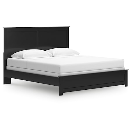 King Panel Bed