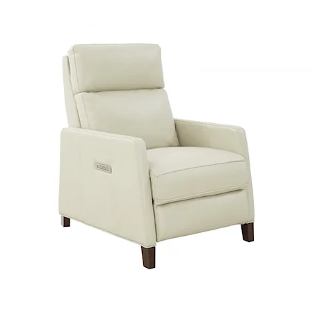 Contemporary Zero Gravity Power Recliner with Power Headrest and Lumbar