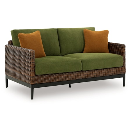Outdoor Loveseat With Cushion