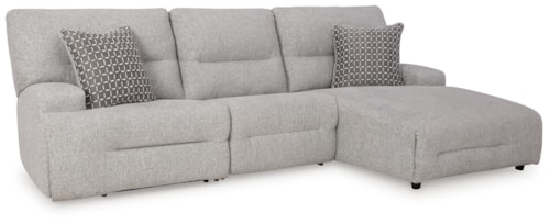 3-piece Power Reclining Sectional
