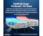 Tempur-Pedic® TEMPUR-ActiveBreeze® Medium Hybrid King Mattress and Adjustable Base Set