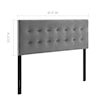 Modway Emily Queen Headboard