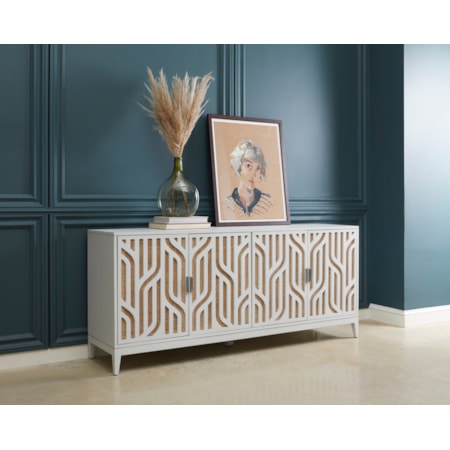 4-Door Credenza