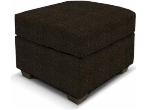 Casual Ottoman with Tapered Legs