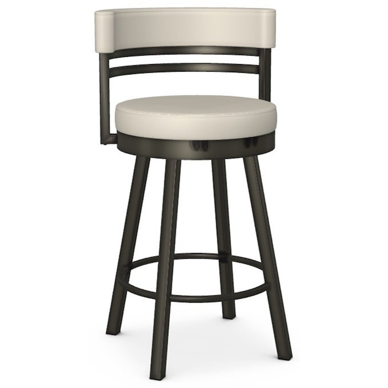 Amisco Urban 26" Counter Height Ronny Swivel Stool