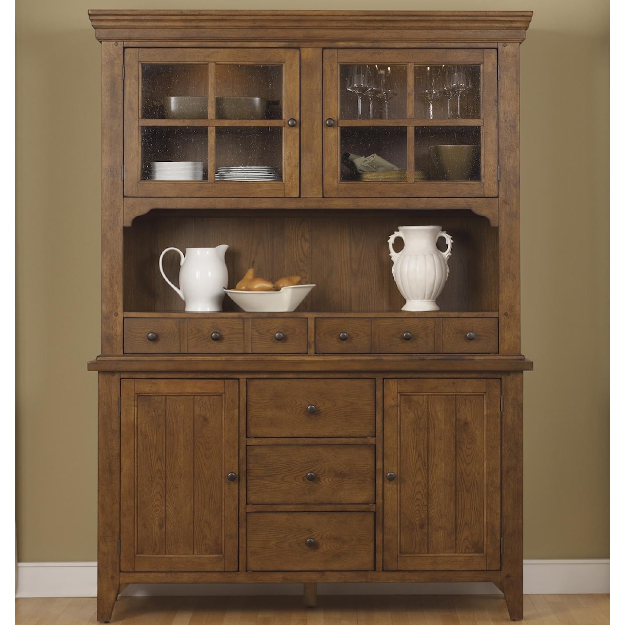 Liberty Furniture Hearthstone Hutch & Buffet