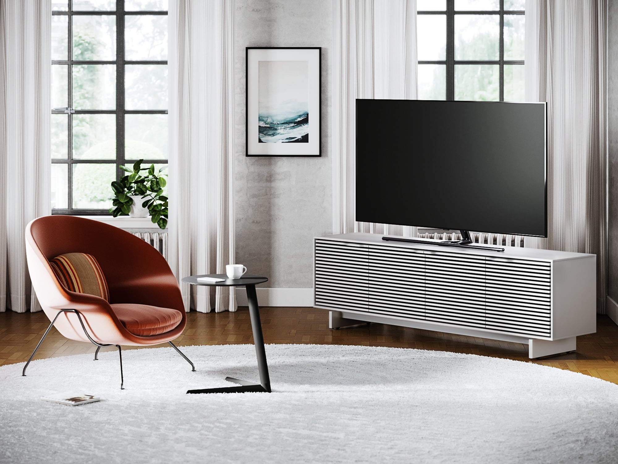 BDI Align TV Stand & Credenza