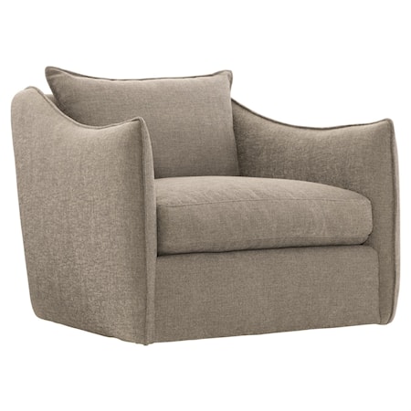 Joli Fabric Swivel Chair