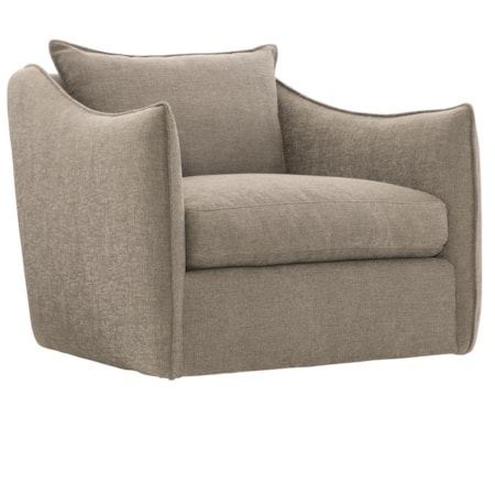 Joli Fabric Swivel Chair