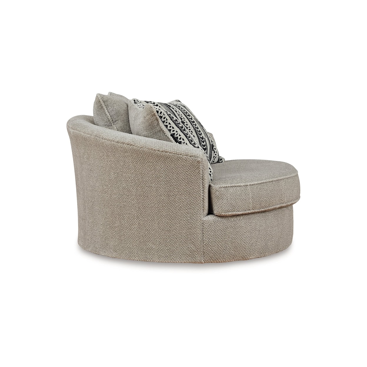 Ashley Furniture Benchcraft Calnita Oversized Swivel Accent Chair