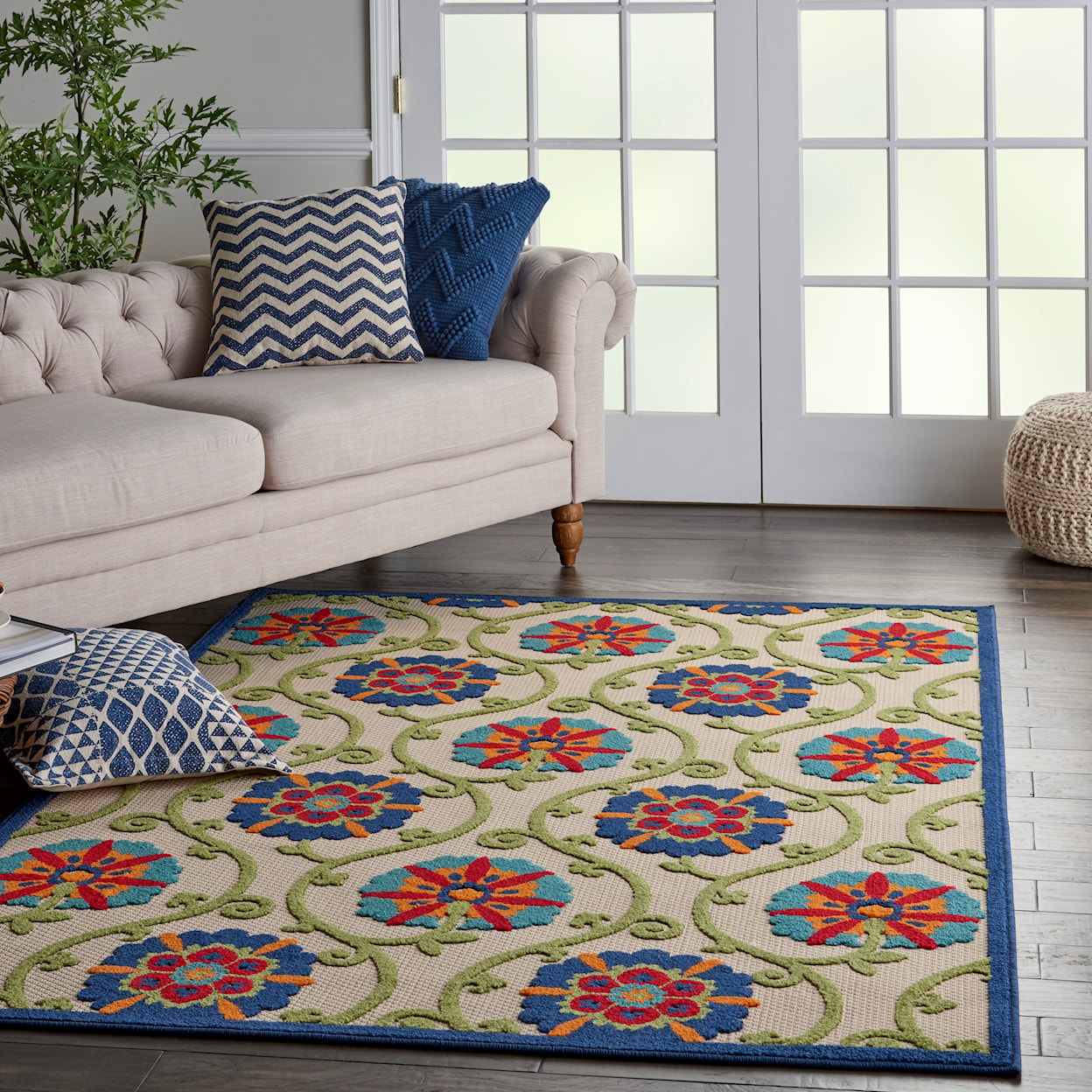 Nourison Aloha 3'6" x 5'6"  Rug