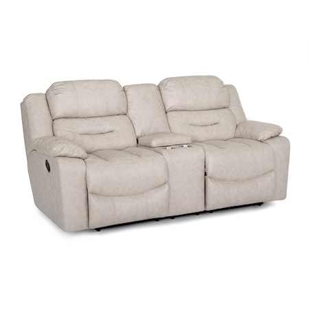 Reclining Console Loveseat