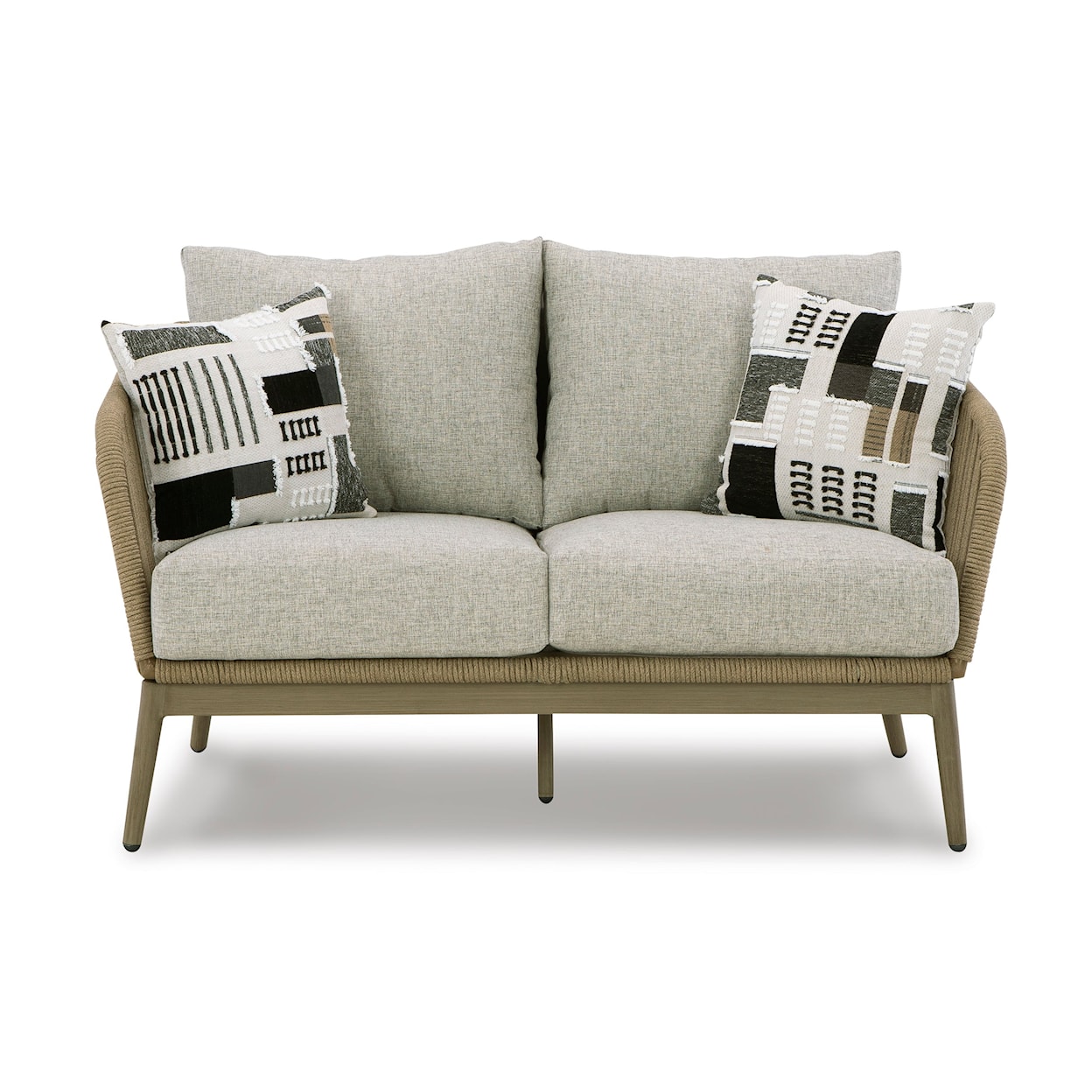 Signature Design by Ashley Swiss Valley Outdoor Loveseat