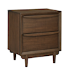 Homelegance Furniture Astrid 2-Drawer Nightstand