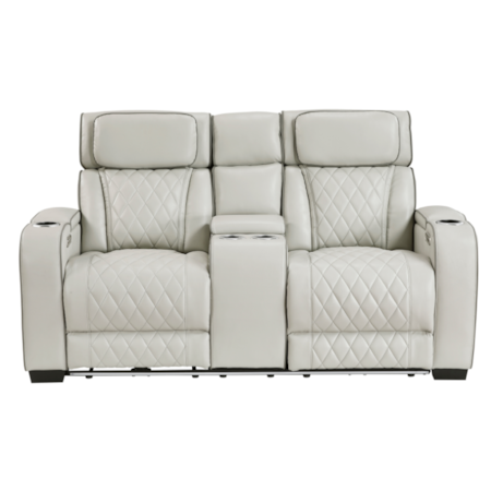 Dual Power Reclining Loveseat