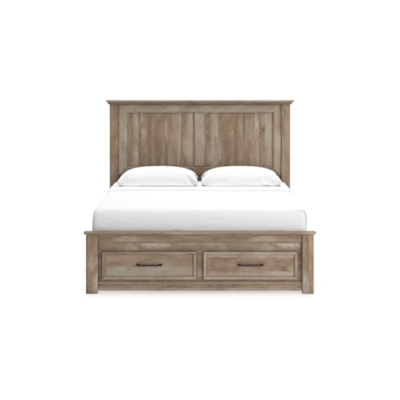 King Panel Bed