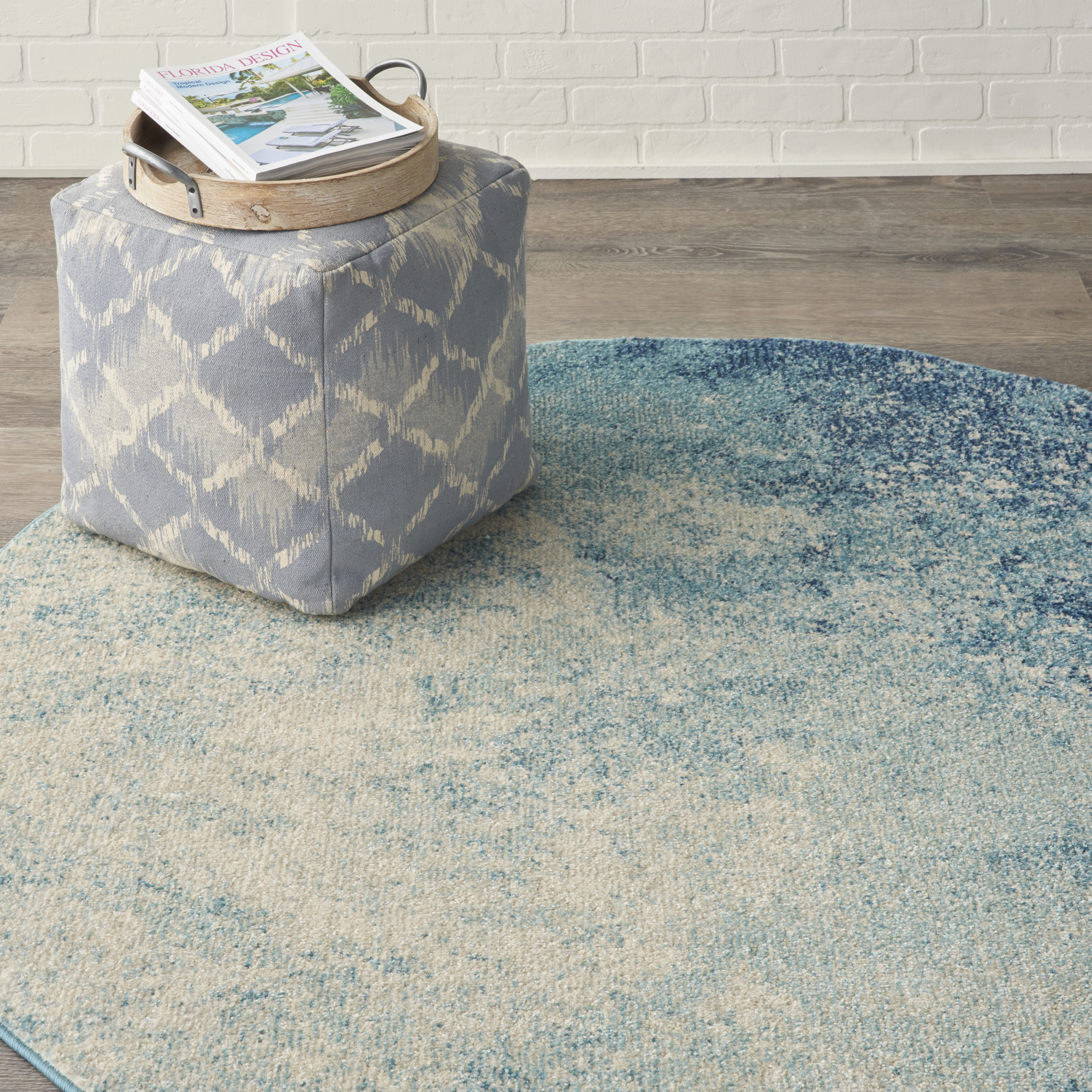 4' Round  Rug