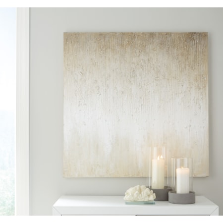 Cristela Taupe Wall Art