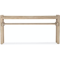 Causal Sofa Table with Shelf