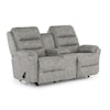 Bravo Furniture Oren Tilt Headrest Space Saver Loveseat