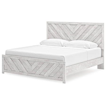 King Panel Bed