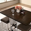 Furniture of America - FOA Bingham 5-Piece Counter Height Dining Set