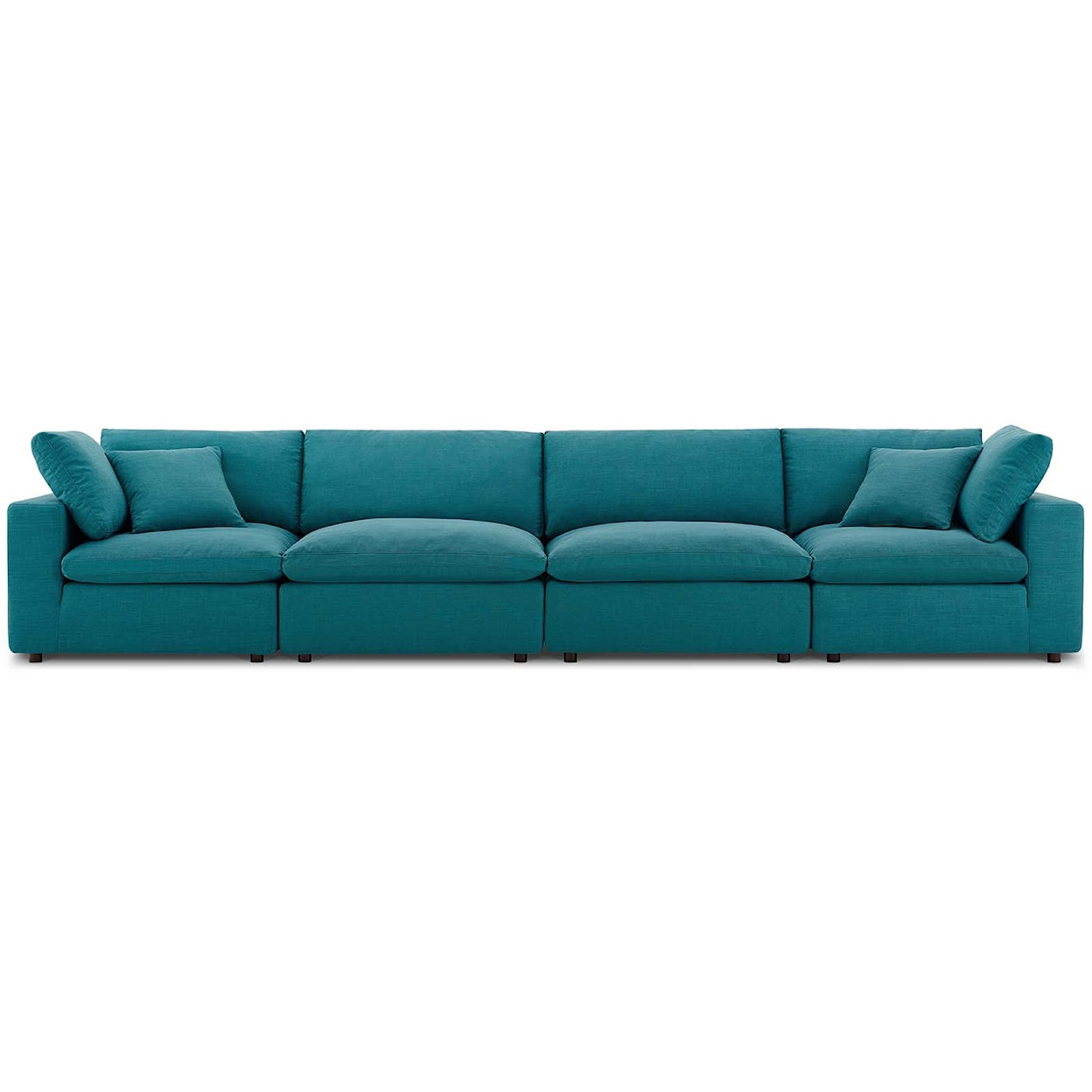 Modway Commix 4 Piece Sectional Sofa Set