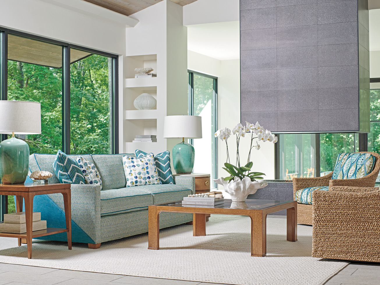 Tommy Bahama Home Palm Desert Lucas Sofa