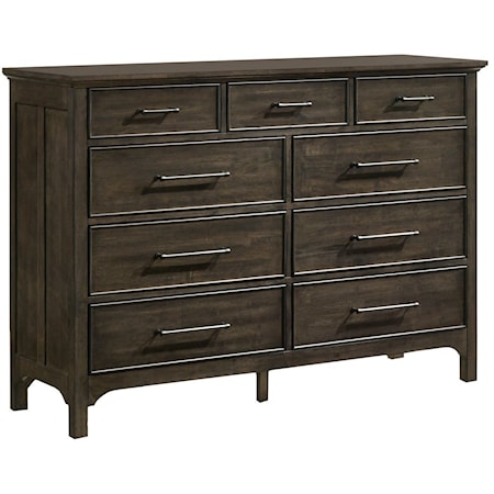 Contemporary Dresser with Cedar-Lined Drawers