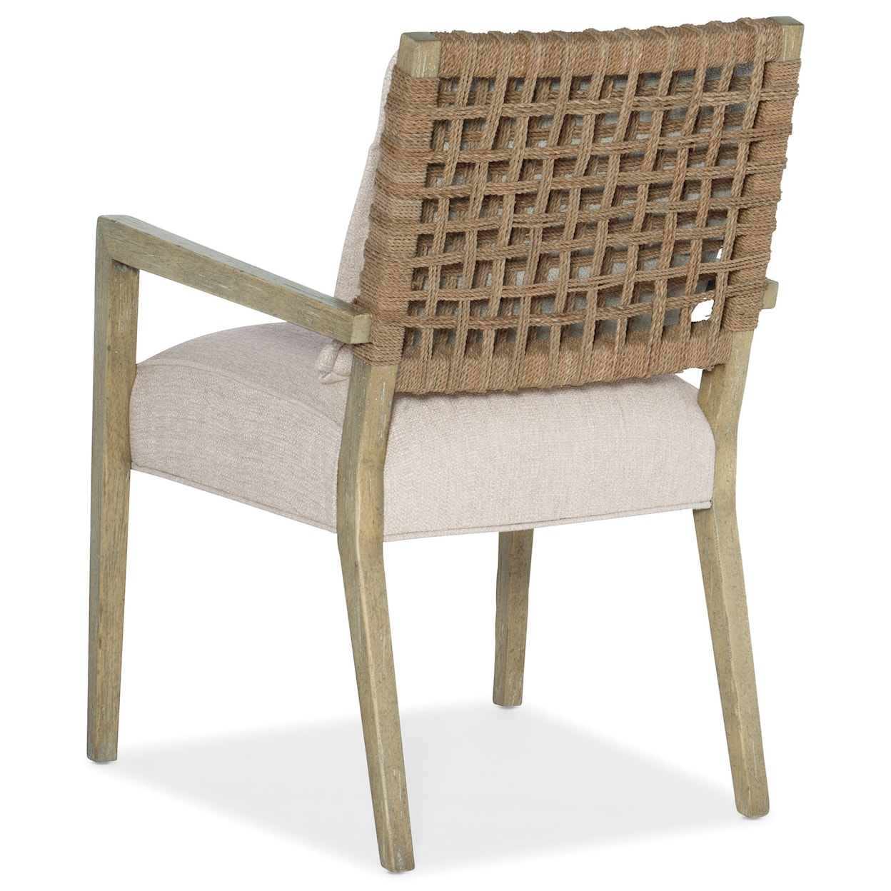 Hooker Furniture Surfrider Woven Back Arm Chair