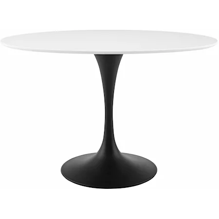 48" Oval Top Dining Table