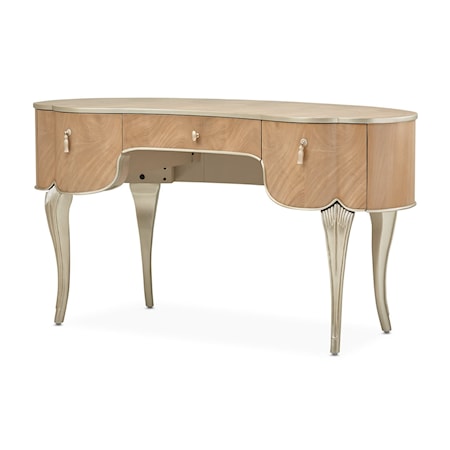 3-Drawer Vanity Desk