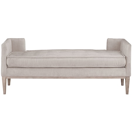 Contemporary Upholstered Maxwell Bench