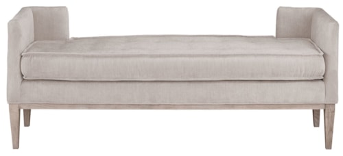 Contemporary Upholstered Maxwell Bench