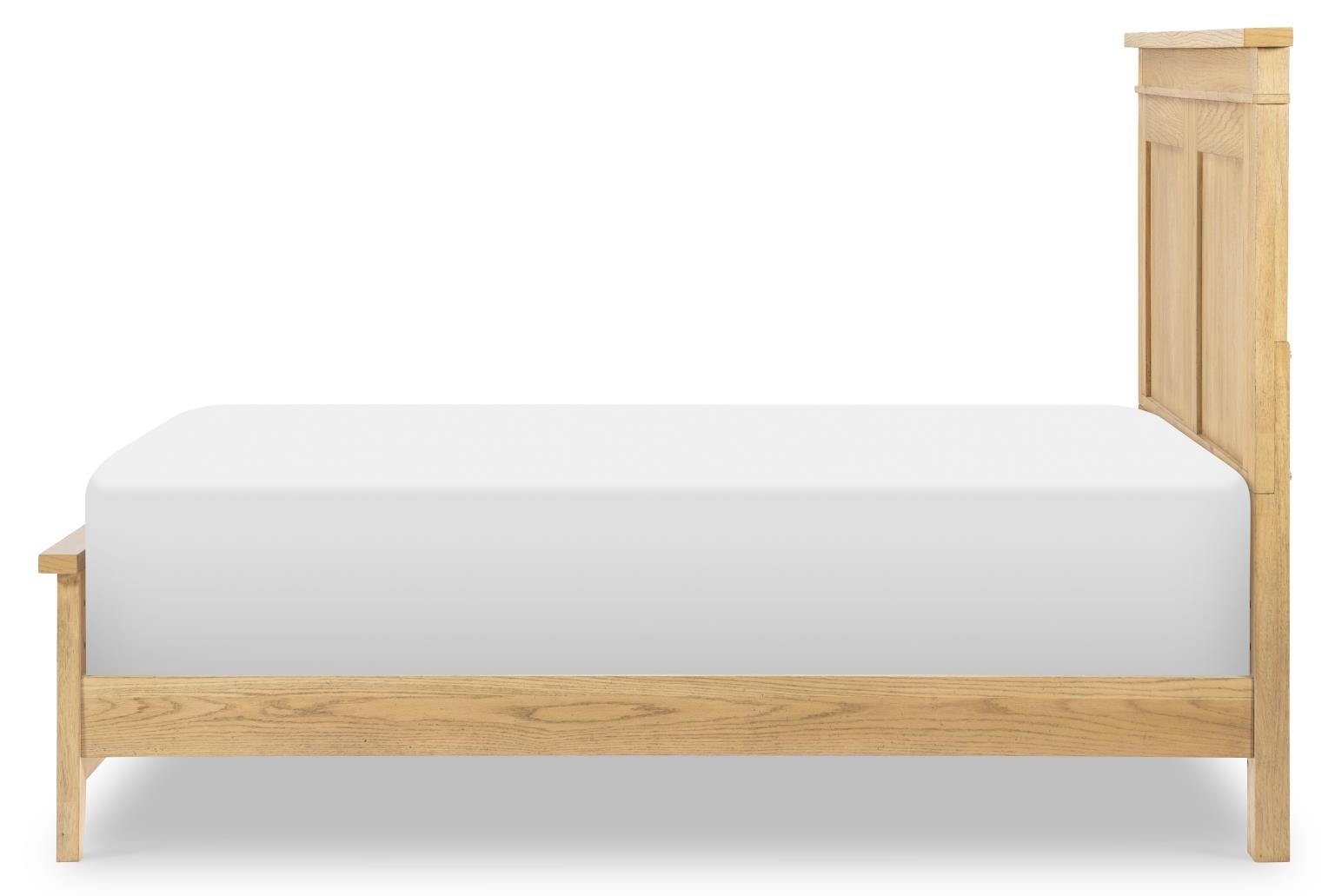 Complete Panel Bed Full 4/6 Natural Hickory